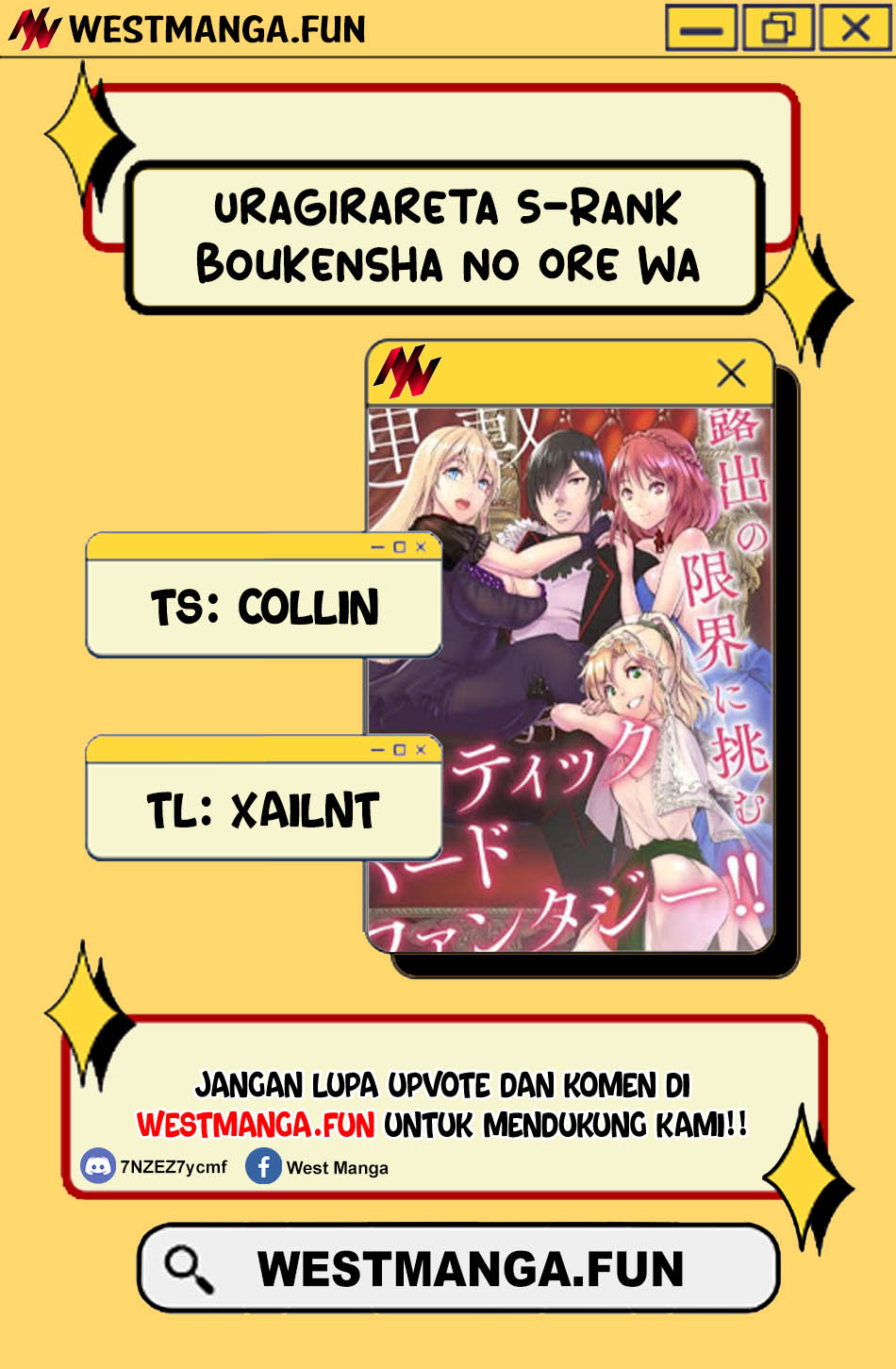 Uragirareta S Rank Boukensha no Ore wa, Aisuru Dorei no Kanojora to Tomoni Dorei dake no Harem Guild o Tsukuru Chapter 103 Bahasa Indonesia